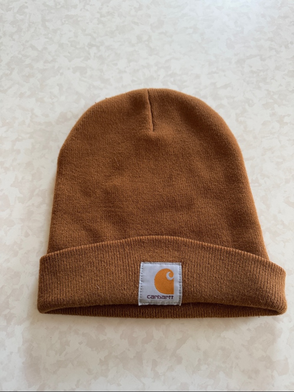 Carhartt Workwear Cuffed Beanie in Brown